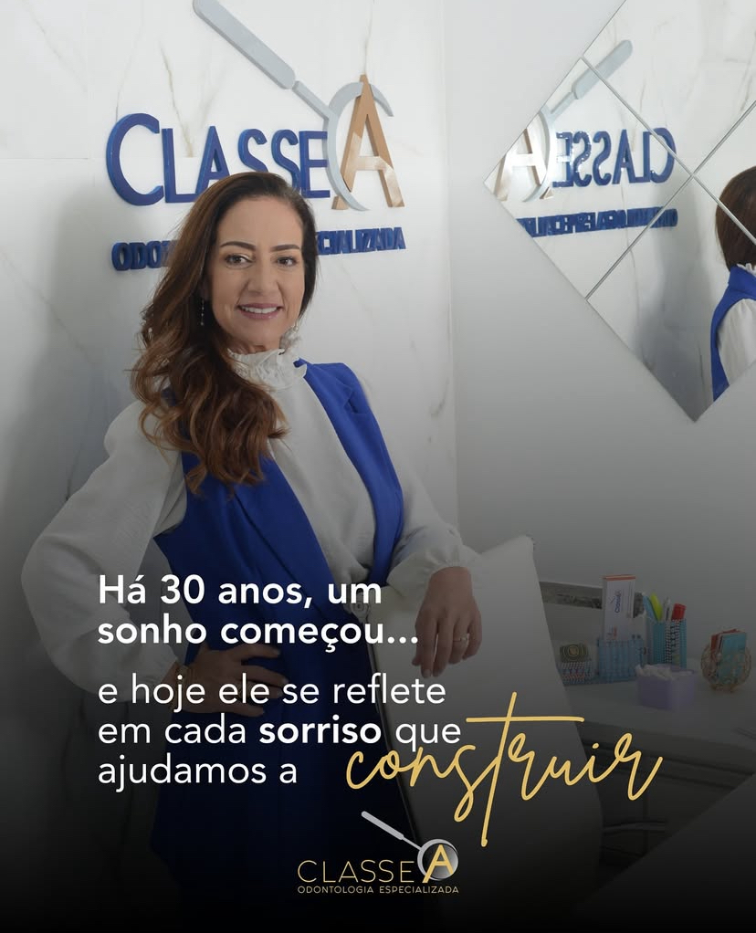 Há 30 anos, nasceu um sonho: cuidar de sorrisos com dedicação, ética e excelência. Hoje, esse sonho vive em cada detalhe, em cada atendimento e, principalmente, em cada sorriso que ajudamos a construir.